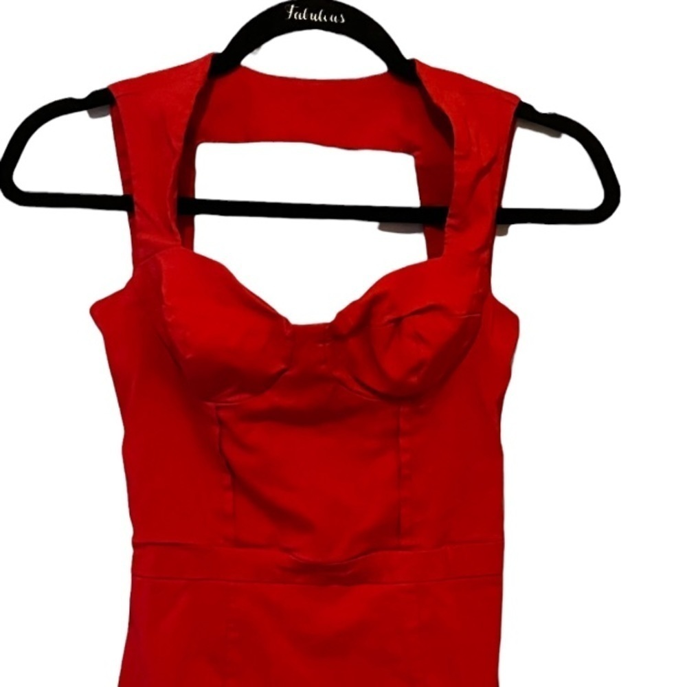ASOS Red Dress - Picture 3 of 7